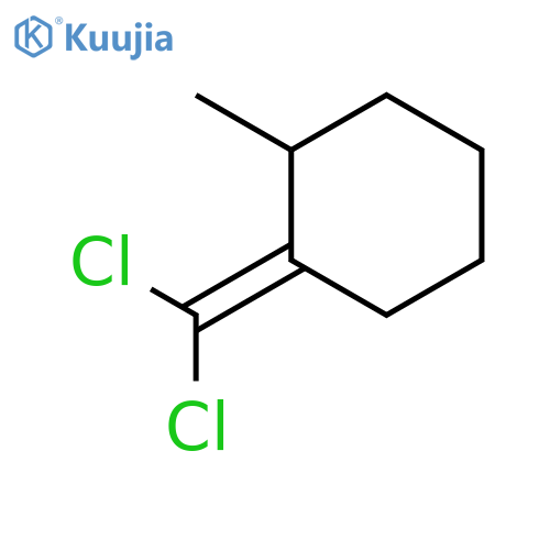 CYCLOHEXANE, 1-(DICHLOROMETHYLENE)-2-METHYL- structure