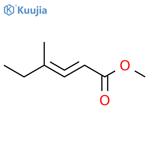 2,3-Hexadienoic acid, 4-methyl-, methyl ester, (±)- structure
