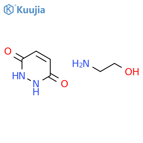 1,2-dihydropyridazine-3,6-dione, compound with 2-aminoethanol (1:1) structure