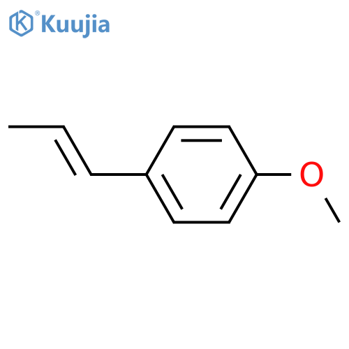 Benzene, 1-methoxy-4-(1E)-1-propen-1-yl- structure
