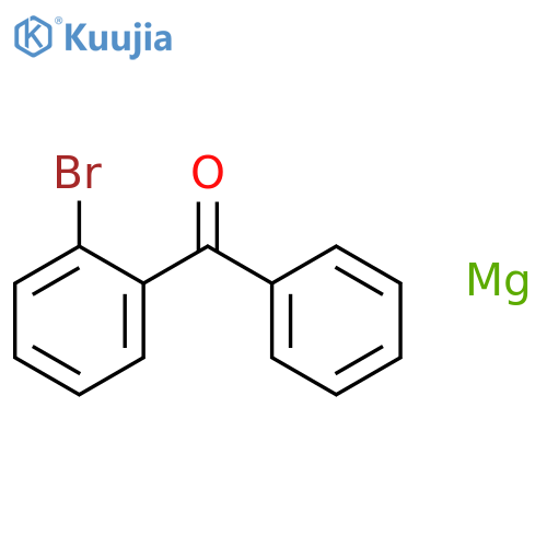 Magnesium, bromo(diphenylmethanone)- structure