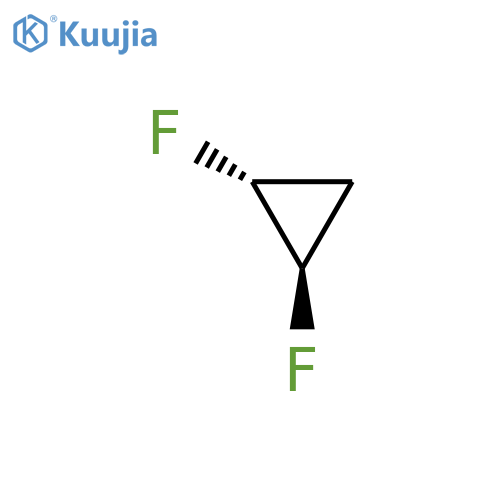 Cyclopropane, 1,2-difluoro-, (1R,2R)-rel- structure