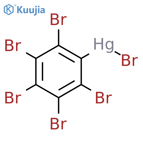 Mercury, bromo(pentabromophenyl)- structure