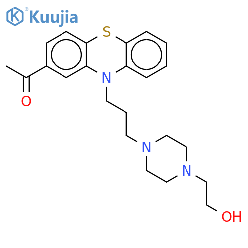 Acetophenazine dimaleate structure