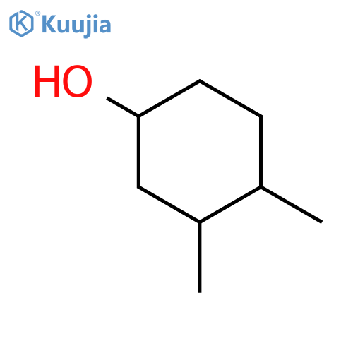 3,4-dimethylcyclohexan-1-ol structure