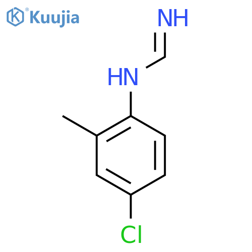 Methanimidamide,N-(4-chloro-2-methylphenyl)- structure