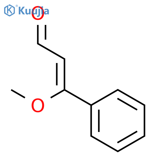 2-PROPENAL, 3-METHOXY-3-PHENYL-, (2E)- structure