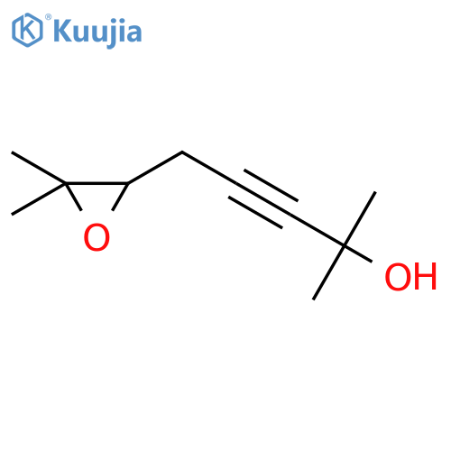 3-PENTYN-2-OL, 5-(3,3-DIMETHYLOXIRANYL)-2-METHYL- structure