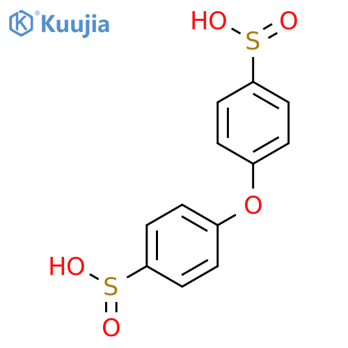 BENZENESULFINIC ACID, 4,4'-OXYBIS- structure