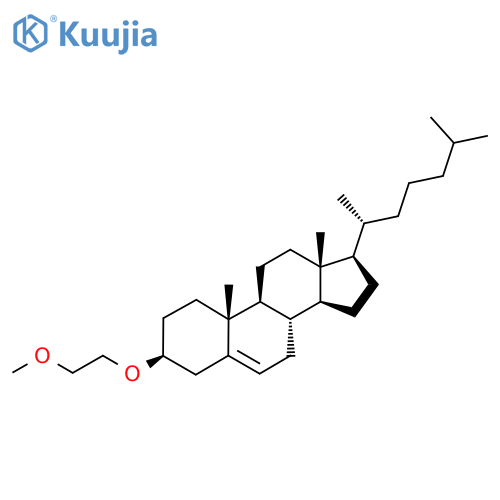 Cholest-5-ene, 3-(2-methoxyethoxy)-, (3beta)- structure