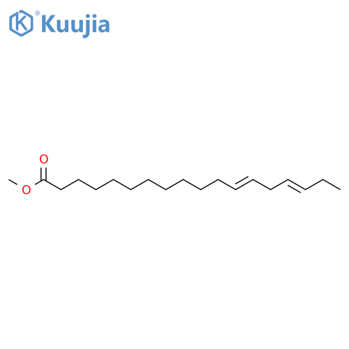 12,15-Octadecadienoic acid methyl ester structure
