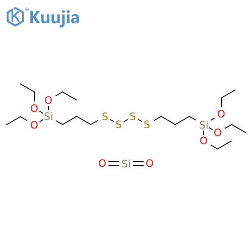 3,16-Dioxa-8,9,10,11-tetrathia-4,15-disilaoctadecane, 4,4,15,15-tetraethoxy-, mixt. with silica (9CI) structure