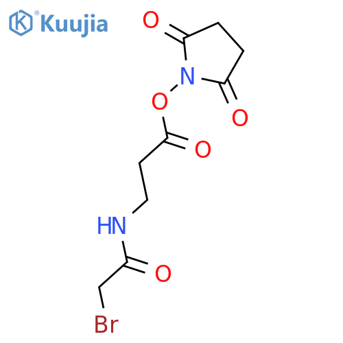 N-Succinimidyl 3-(Bromoacetamido)propionate structure
