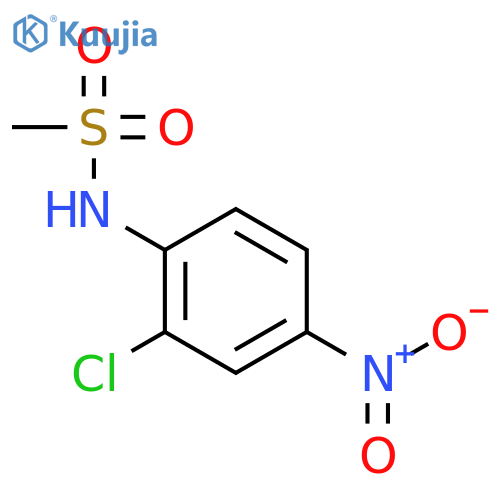 Methanesulfonamide, N-(2-chloro-4-nitrophenyl)- structure