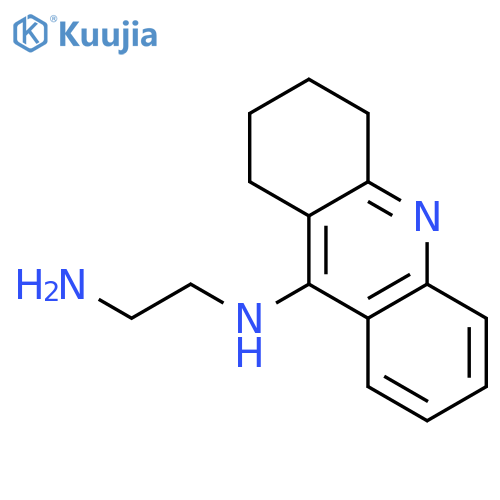 1,2-Ethanediamine, N1-(1,2,3,4-tetrahydro-9-acridinyl)- structure