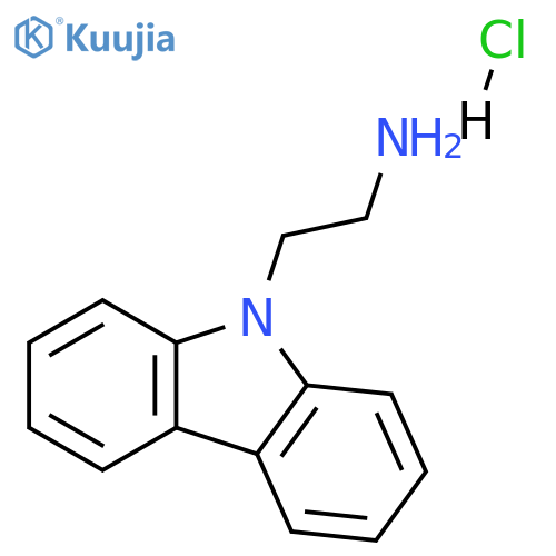 2-(9H-carbazol-9-yl)ethan-1-amine hydrochloride structure