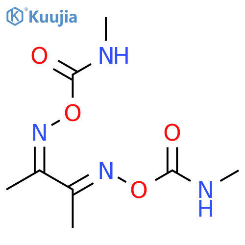 [(e)-[(3e)-3-(methylcarbamoyloxyimino)butan-2-ylidene]amino] N-methylcarbamate structure