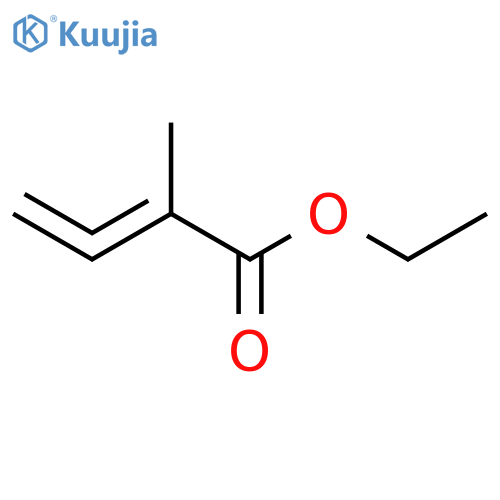 2,3-Butadienoic acid, 2-methyl-, ethyl ester structure