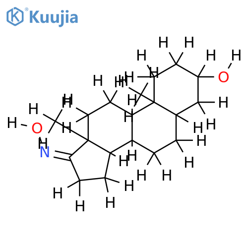 Oxime-(3beta,5beta)-3-Hydroxyandrostan-17-one structure