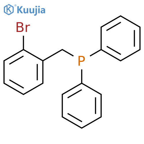 Phosphine, [(2-bromophenyl)methyl]diphenyl- structure