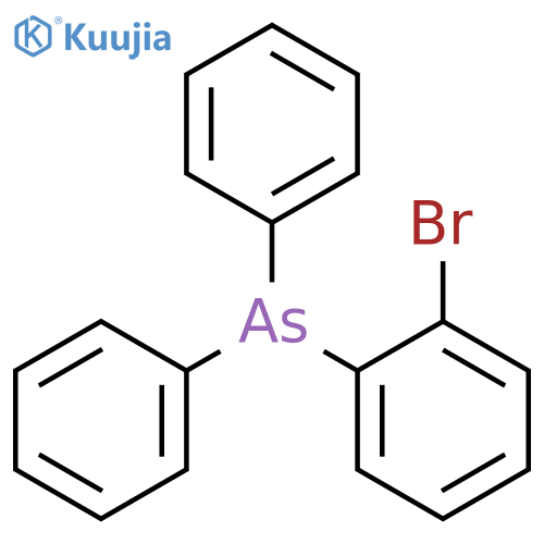 Arsine, (2-bromophenyl)diphenyl- structure