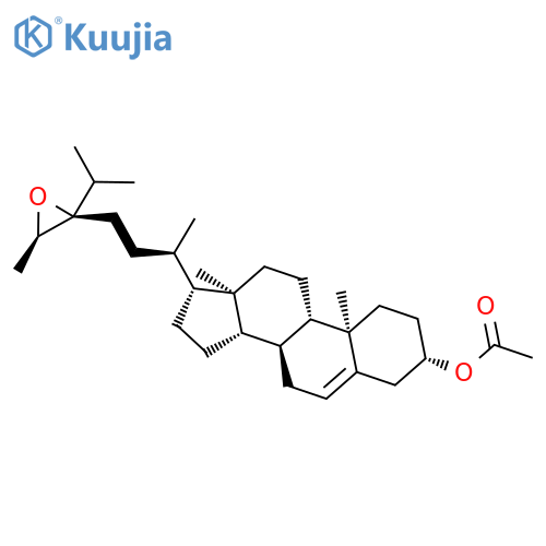 Stigmast-5-en-3-ol, 24,28-epoxy-, acetate, (3b,24R,28R)- structure