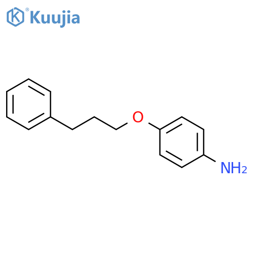 4-(3-Phenylpropoxy)aniline structure