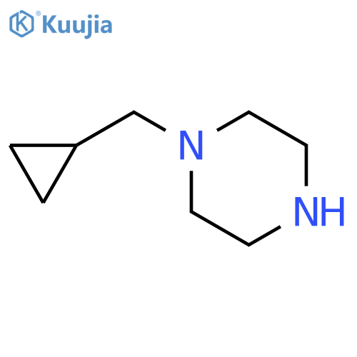 1-(Cyclopropylmethyl)piperazine structure
