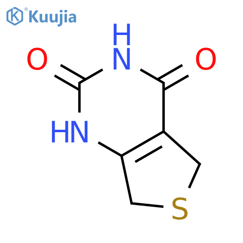 5H,7H-thieno3,4-dpyrimidine-2,4-diol structure