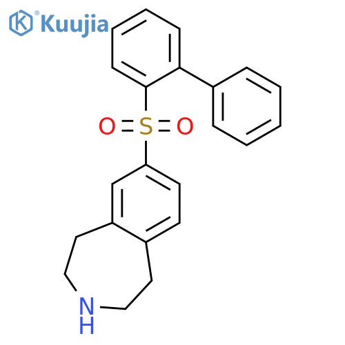 1H-3-BENZAZEPINE, 7-([1,1'-BIPHENYL]-2-YLSULFONYL)-2,3,4,5-TETRAHYDRO- structure