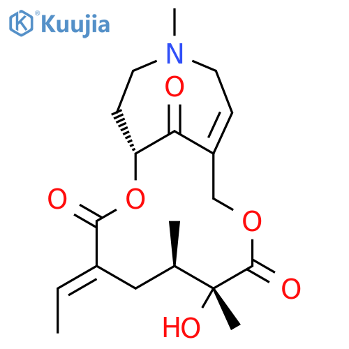 2,9-Dioxa-14-azabicyclo[9.5.1]heptadec-11-ene-3,8,17-trione,4-ethylidene-7-hydroxy-6,7,14-trimethyl-, (1R,4E,6R,7R)- structure