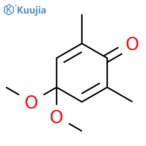 4,4-Dimethoxy-2,6-dimethylcyclohexa-2,5-dien-1-one structure