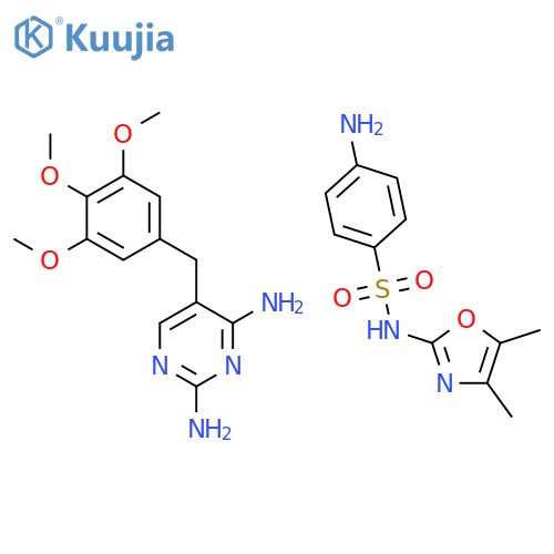 SULFAMOXOLE-TRIMETHOPRIM mixture structure