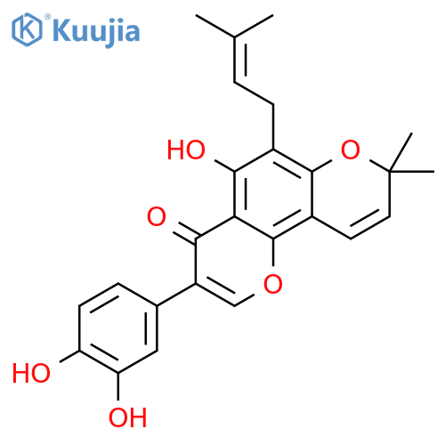 Pomiferin structure