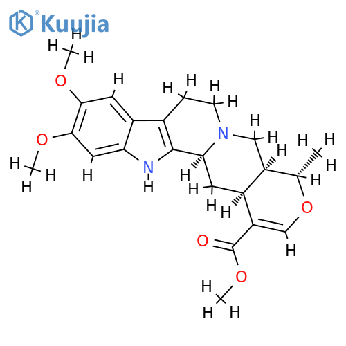 methyl (19&#x3B1;,20&#x3B1;)-16,17-didehydro-10,11-dimethoxy-19-methyloxayohimban-16-carboxylate structure