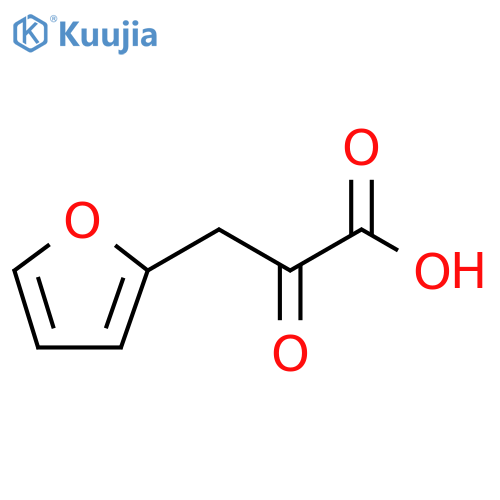 3-(furan-2-yl)-2-oxopropanoic acid structure