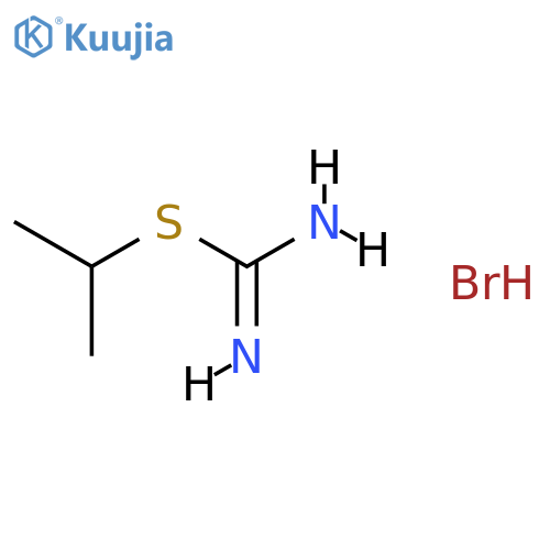 S-Isopropylthiourea hydrobromide structure