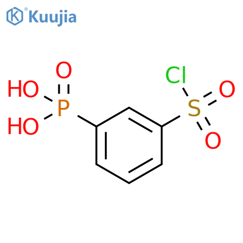 PHOSPHONIC ACID, [3-(CHLOROSULFONYL)PHENYL]- structure