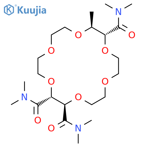 (+)-(18-Crown-6)-2,3,11,12-tetracarboxamide structure