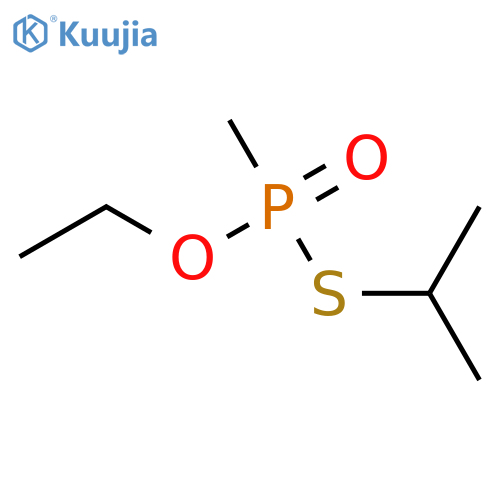Phosphonothioic acid, methyl-, O-ethyl S-(1-methylethyl) ester structure