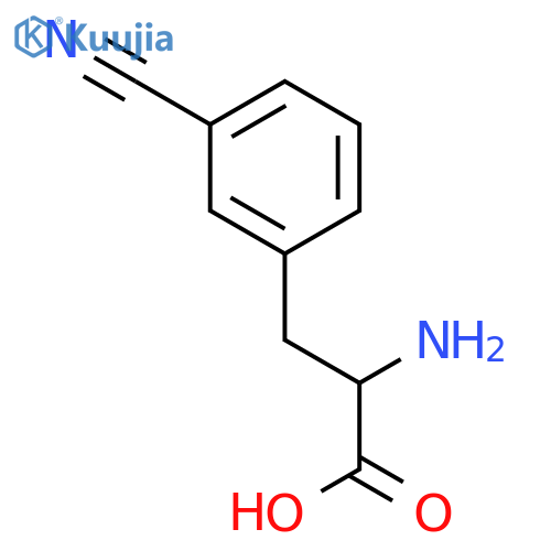 H-Phe(3-CN)-OH structure