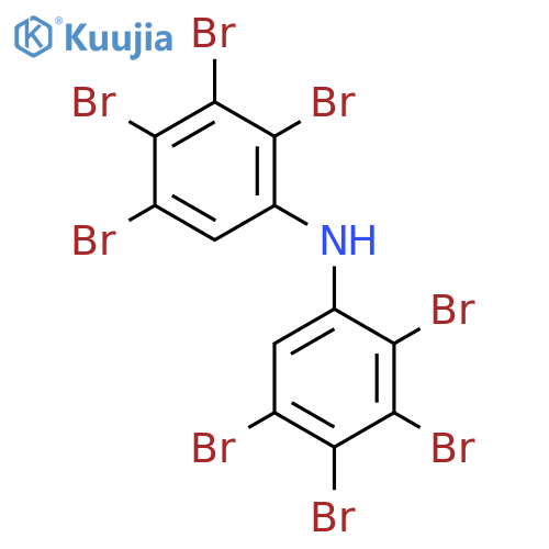 2,3,4,5-Tetrabromo-N-(2,3,4,5-tetrabromophenyl)aniline structure