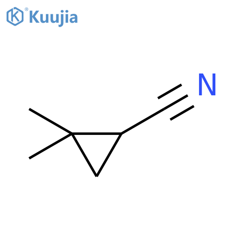2,2-dimethylcyclopropanecarbonitrile structure