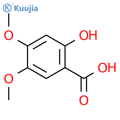4,5-Dimethoxysalicylic Acid structure