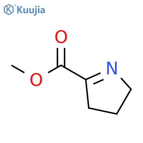 Methyl 3,4-dihydro-2H-pyrrole-5-carboxylate structure
