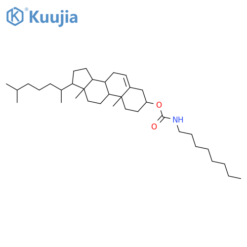 Cholest-5-en-3-ol (3b)-, octylcarbamate (9CI) structure