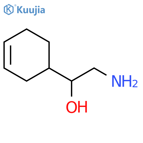 2-amino-1-(cyclohex-3-en-1-yl)ethan-1-ol structure