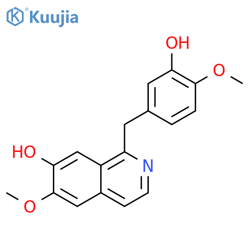 4',6-O,O-dimethylpapaveroline structure