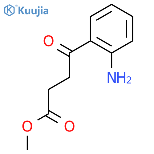 Methyl 4-(2-aminophenyl)-4-oxobutanoate structure