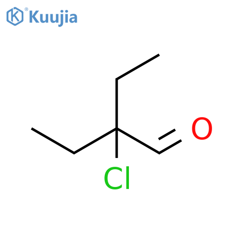 Butanal, 2-chloro-2-ethyl- structure